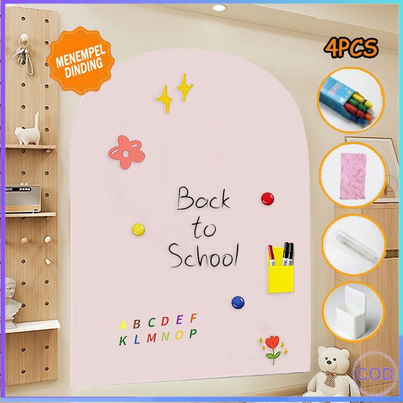[COD]Papan Magnet Edukasi Anak 2-5 Tahun - Mainan Belajar Magnetic Board untuk Menggambar & Menulis 