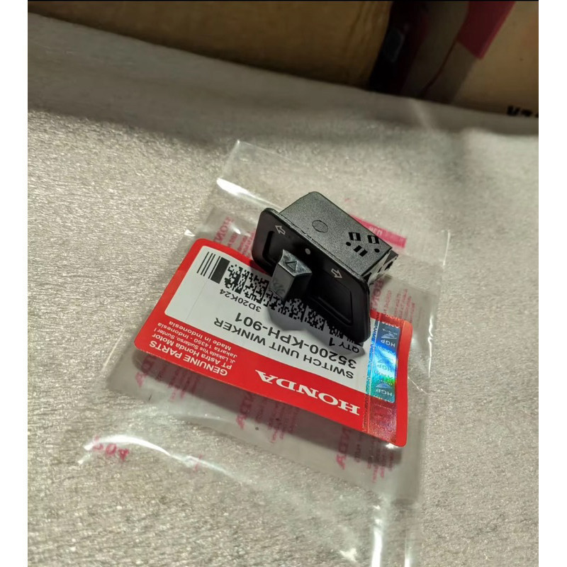 Tombol Saklar Sein Lampu Sen Honda Supra X 125, Beat, Vario Saklar Sein Motor Universal Plug and Pla