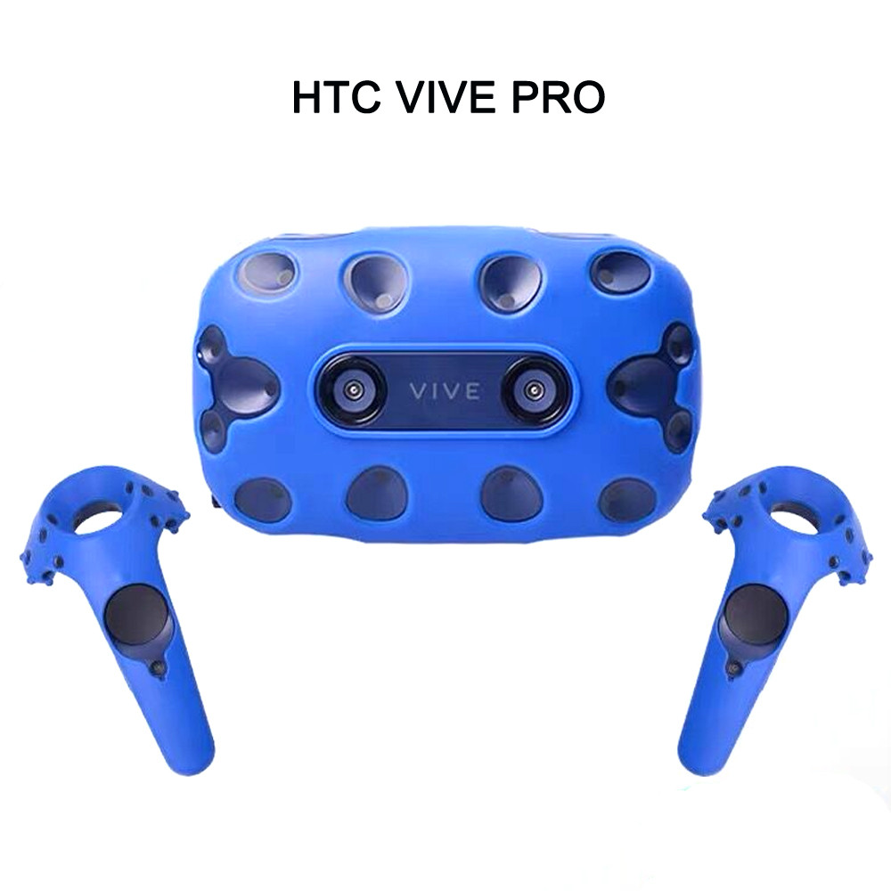 Anti-sweat Silicone Controller Cover for HTC Vive Pro/2 Headset VR Glasses Protective Helmet Shockpr