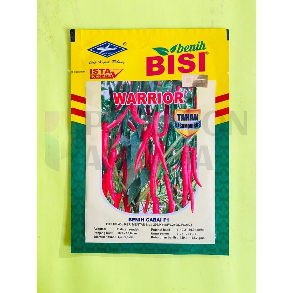 Benih cabai besar WARRIOR F1 tahan begomovirus isi 2250 biji dari BENIH BISI