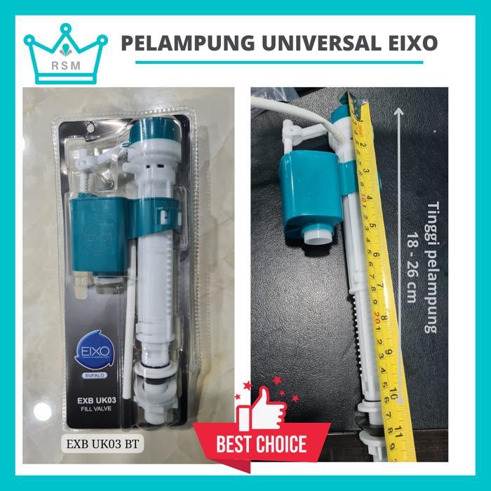 Pelampung Kloset Duduk EIXO Universal Toto Fill Valve Closet Toilet - Pelampung