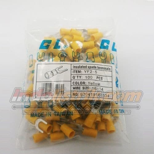 Kabel Skun Y 2.5mm M5 Sekun Garpu CL YF 2 - 5 - TEMBAGA ASLI - MURAH