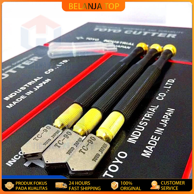 alat pemotong kaca toyo TC 90 alat potong kaca asli pisau potong kaca alat potong keramik alat poton