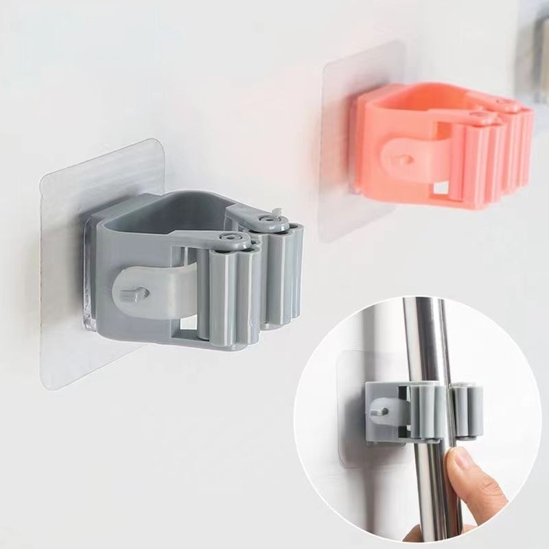 Gantungan Gagang Sapu Pel / Gantungan Sapu Dan Pel Tembok | Pengait Gantungan Gagang Sapu Pel