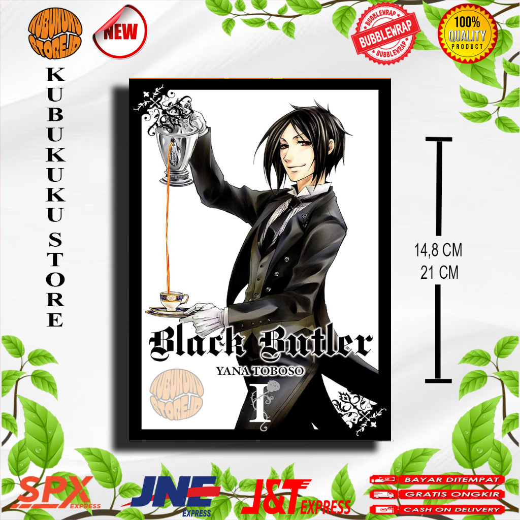 Komik manga Black Butler Vol. 1-32 (English) - pilih volume
