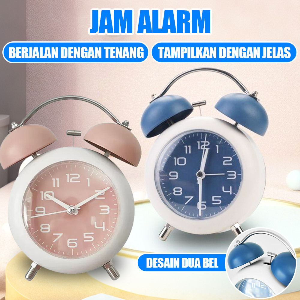 Jam Alarm / Jam Beker Alarm Clock / Jam Weker / Jam Beker / Alarm Clock / Jam Alarm Meja