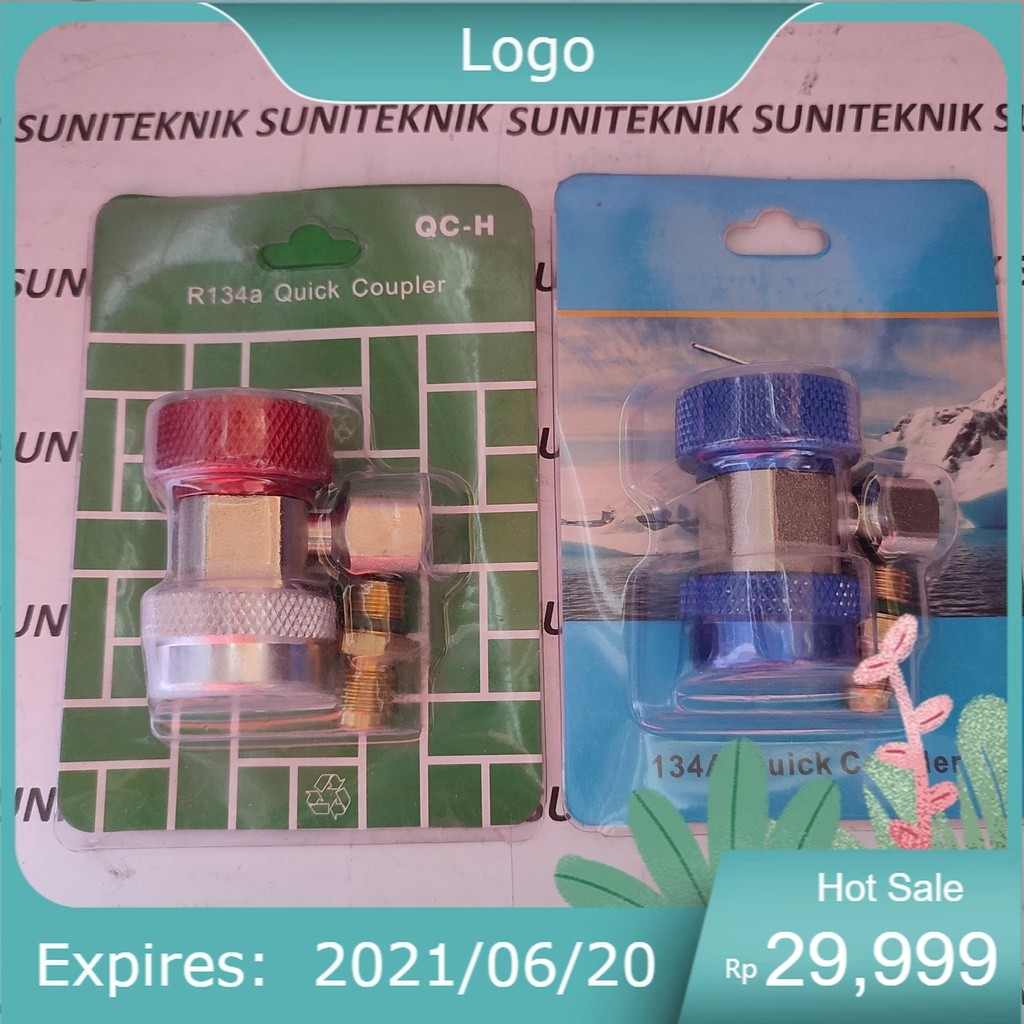 QUICK COUPLER R134 LOW & HIGH - QUICK 134a L&H - QUICK COUPLER  R134A LOW&HIGH