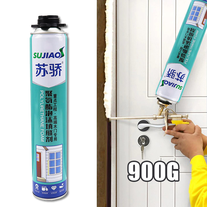 PU Sealant Foam Spray 900g Anti Bocor Polyurethane Polyurethane Foam PU Busa Foam Sealant Polyuretha