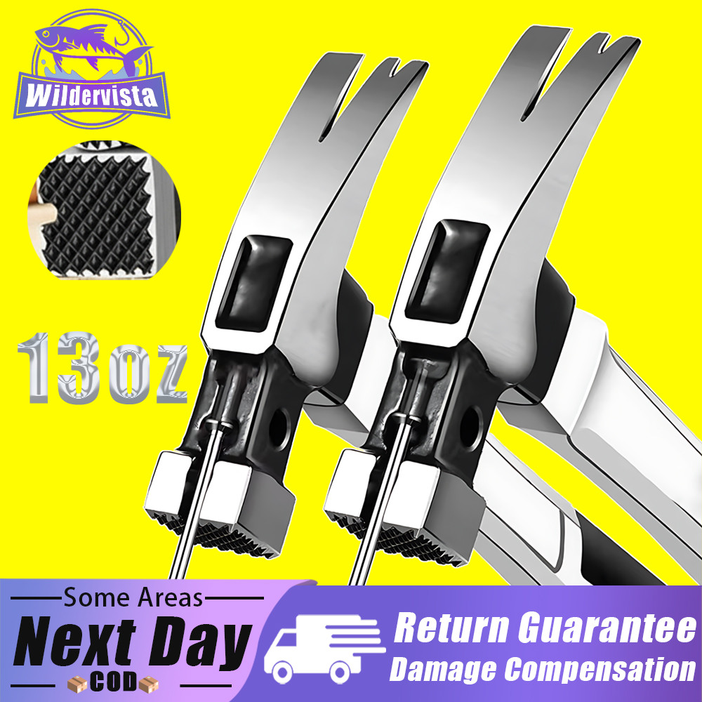 Wildervista 13 Oz Claw Hammer Martil Fata Ols Martil Cabut Paku Claw Hammer Palu Kambing Gagang Pipa