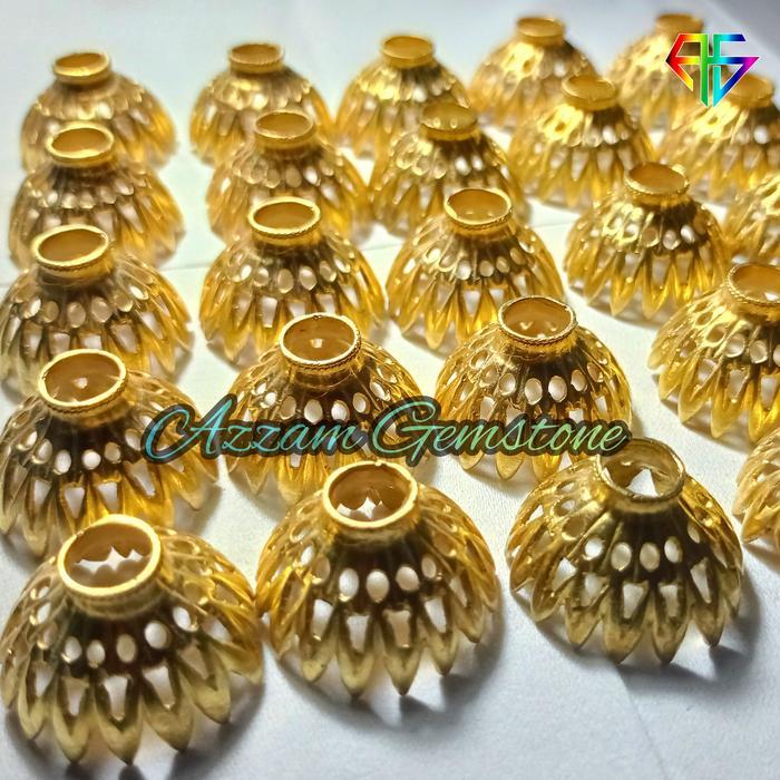 Mendak Mendok Ring Selut KerisLogam Kuningan bkn kalasa Stainless JM