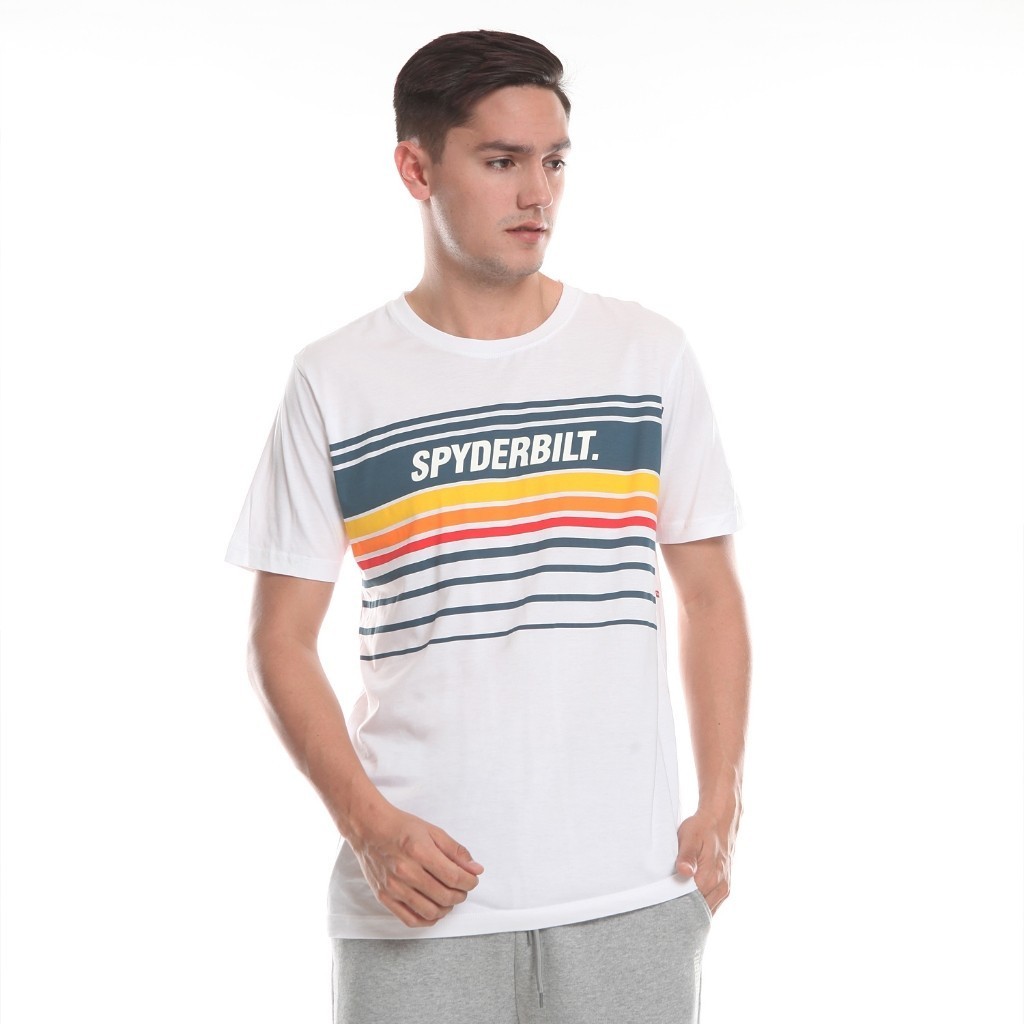 ORI  Spyderbilt Kaos Lengan Pendek Pria Devean Planet Surf Tee