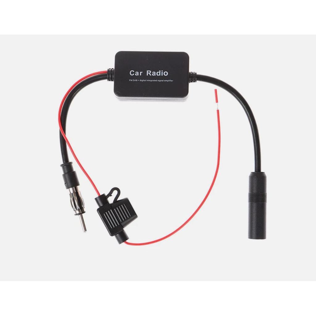 Signal Booster Radio FM Penguat Sinyal Antena Mobil Car Radio Aerials