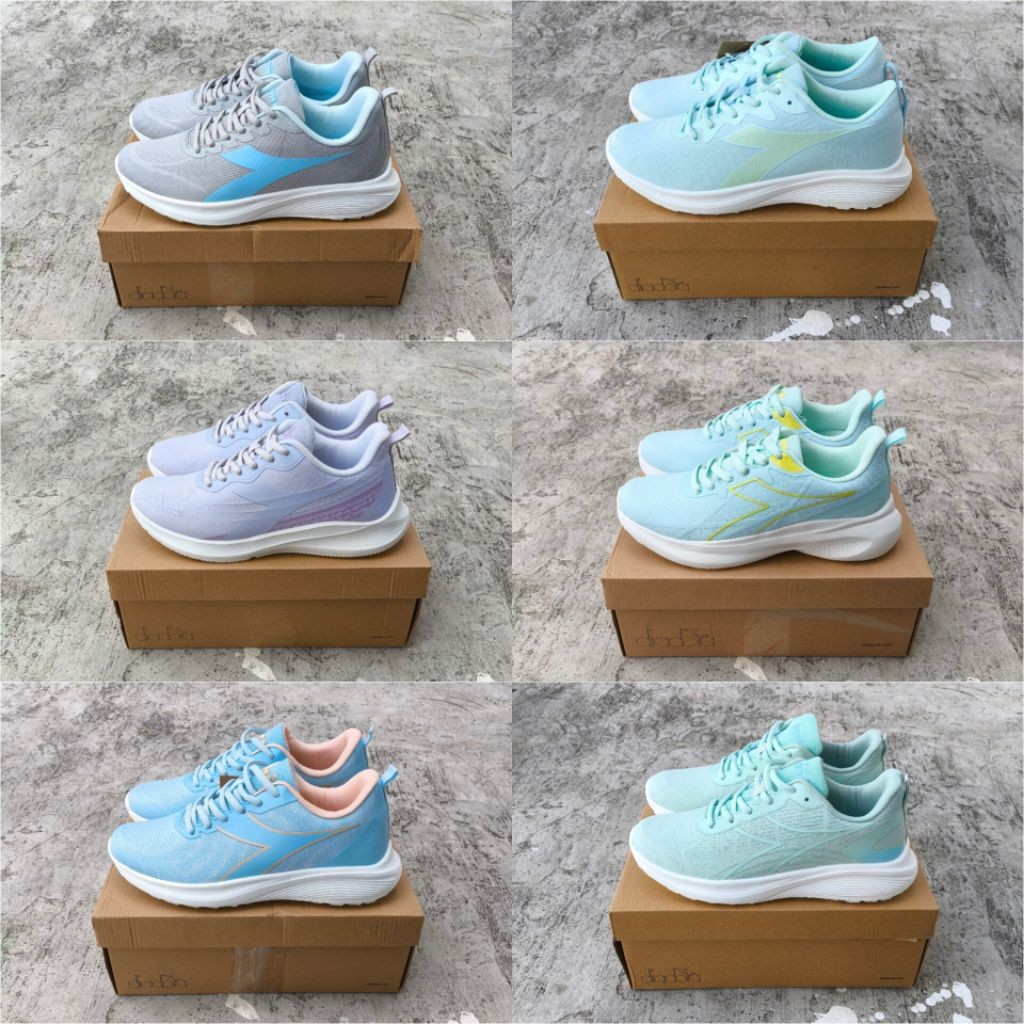 (COD) Sepatu Lari Wanita Diadora Ukuran EUR 36-40