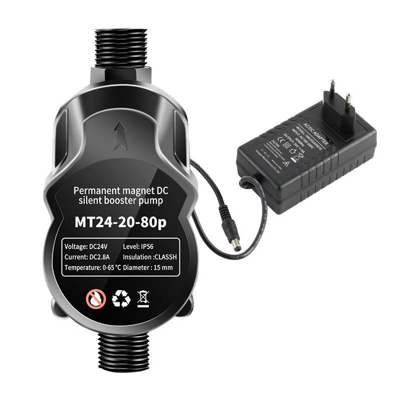 80W Water Booster Pump 220v Automatic 24V House Water Pressure Booster Pump Water Pressure Booster P