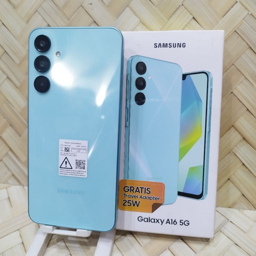 SAMSUNG A16 5G 8/256GB HANDPHONE SECOND FULLSET BATANGAN ORIGINAL