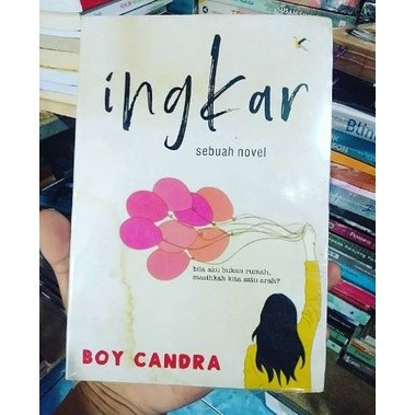 Novel INGKAR - Boy Candra