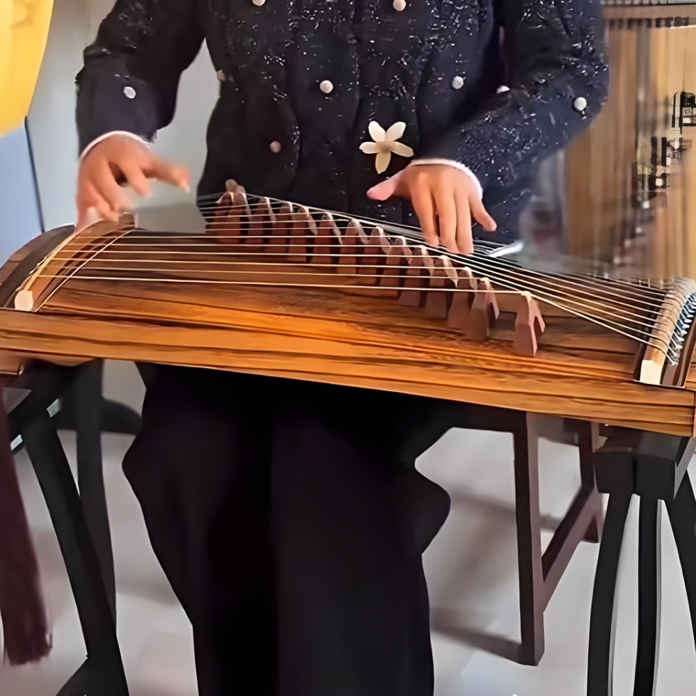 14 Strings Mini Guzheng Professional Performance Beginner 70CM Portable Guzheng Healing Trational Mu