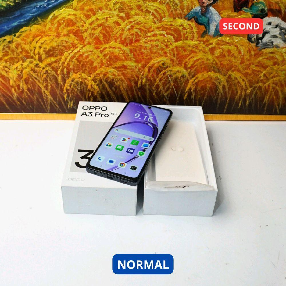 OPPO A3 PRO 8/256 GB (5G) HP SECOND ORIGINAL SINAR MUTIARA CELL