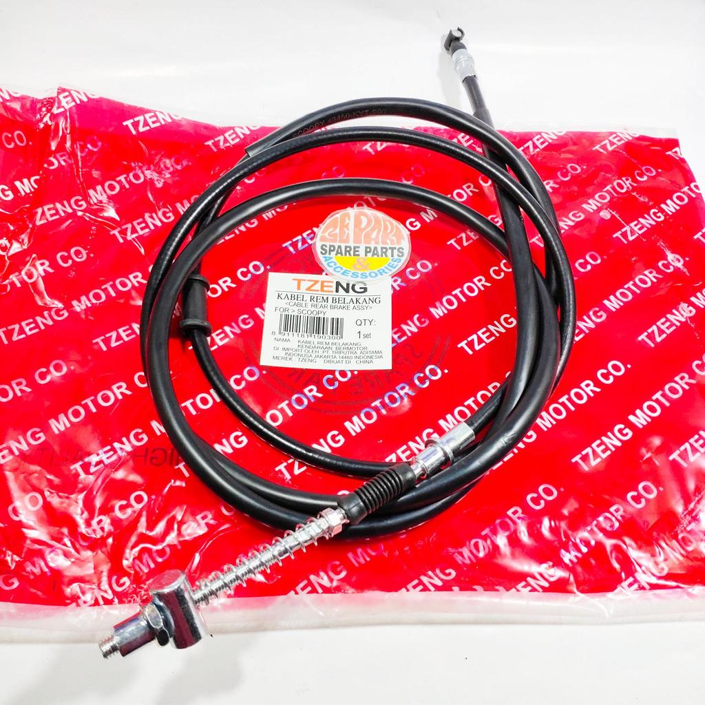 [3E Parts & Acc]  Kabel rem Scoopy Spacy Beat karbu  Barang Langka