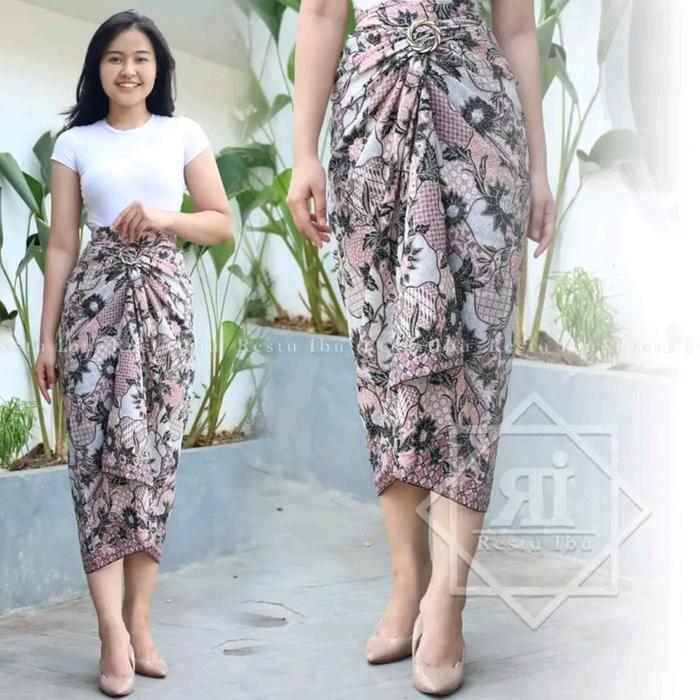 Rok Kebaya // Rok lilit // kain lilit batik // rok serut // rok // batik couple // sarimbit tearu me