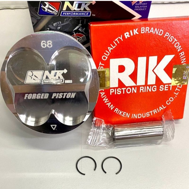 ORIGINAL NLK PERFORMANCE PISTON RACING SIZE 57mm, 62mm, 63mm, 65mm, 66mm, 68mm, 70mm, 72mm, 73mm YAM