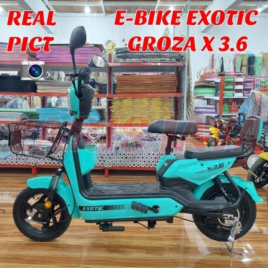 Sepeda listrik exotic GROZA X 3.5 EXOTIC GROZA MX E-BIKE EXOTIC SEPEDA LISTRIK TERMURAH DAN BAGUS