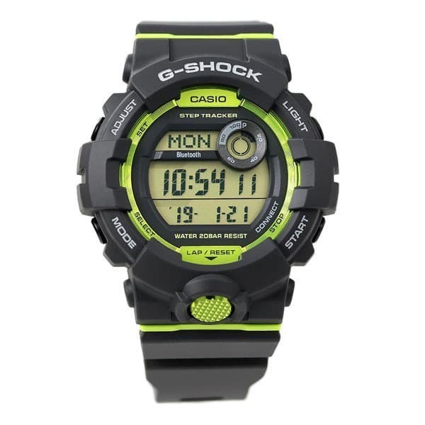 JAM TANGAN PRIA CASIO GSHOCK GBD800-8DR GBD-800-8 DIGITAL RESIN STRAP ORIGINAL