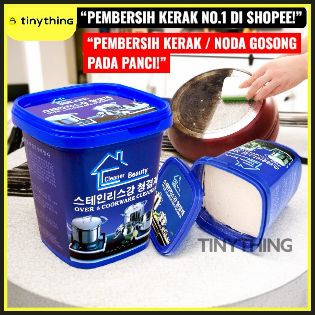 Sabun Pembersih Kerak Panci Krim Pembersih Noda Membandel Bandel Sabun Kerak Karat Teflon