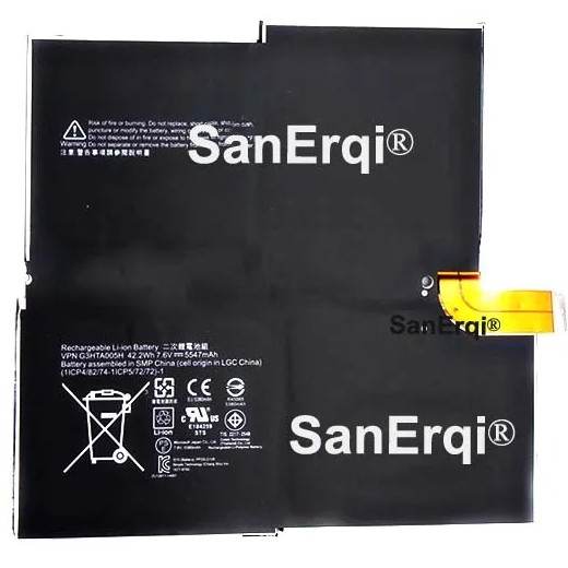 76V 422Wh5547mah G3HTA009H MS011301PLP22T02 Battery For MICROSOFT SURFACE PRO 3 1631 G3HTA005H G3HT
