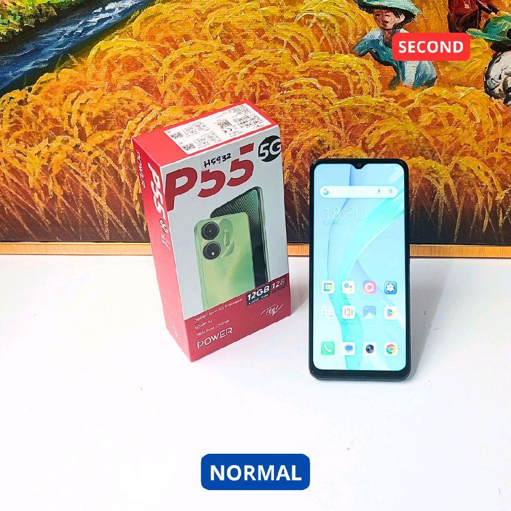 ITEL P55 6/128 GB (5G) HP SECOND ORIGINAL SINAR MUTIARA CELL