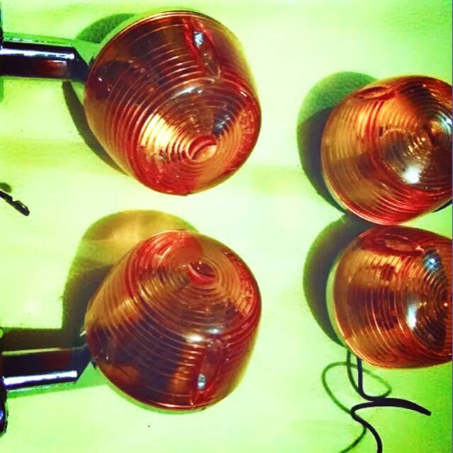 Lampu reteng sein motor C70 lengkap