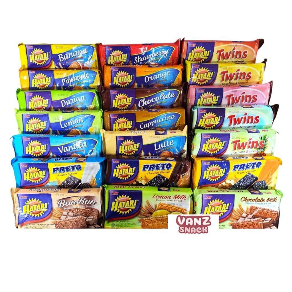 Hatari Biskuit Preto, Bonbon, Twins - Netto 200 gr