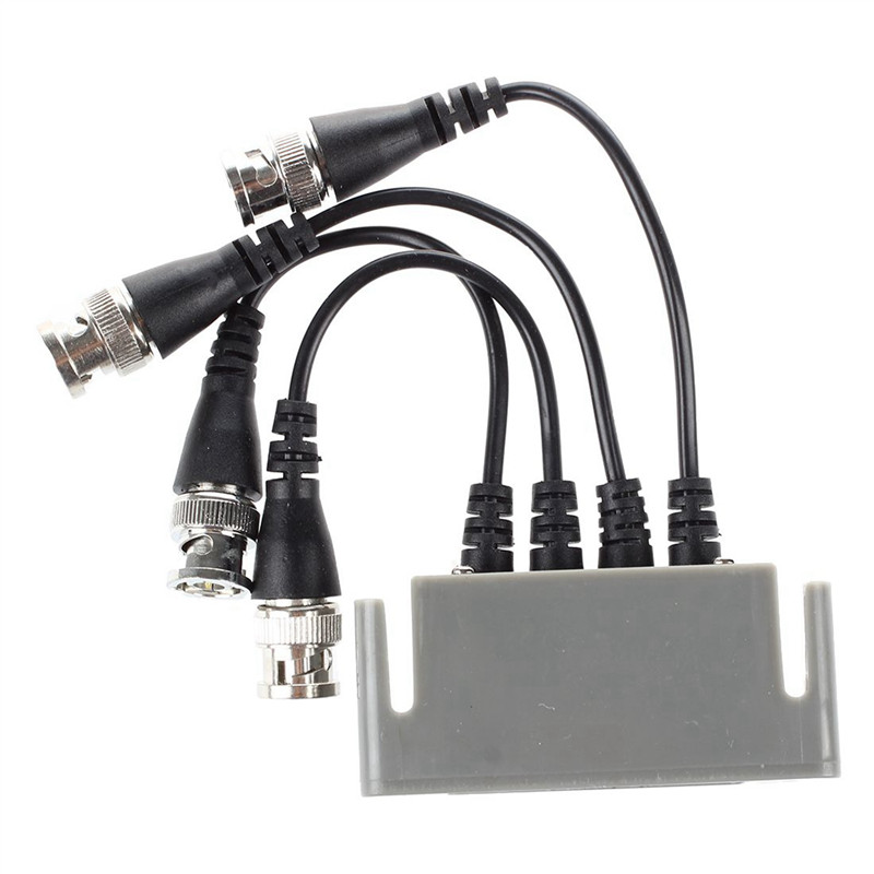 ABKN-8X 4-Channel Video Balun BNC UTP CAT5 Transmitter For CCTV/ Surveillance Camera Trend