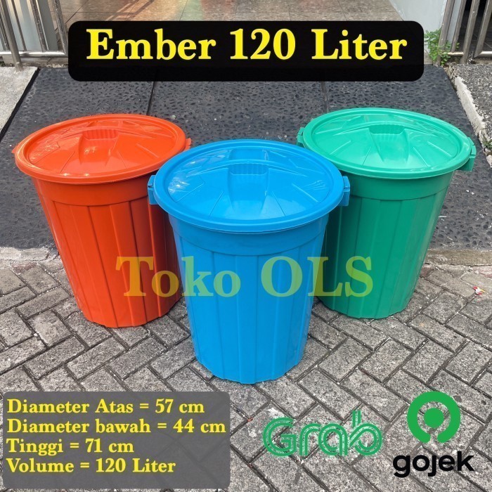Terlaris Ember 120 Liter / Ember Besar 120 Liter / Ember Plastik 120 Liter / ARENA PRABOT