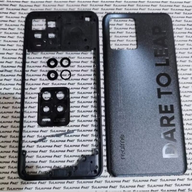kesing housing casing realme 8 / realme 8 pro bezel + backdoor