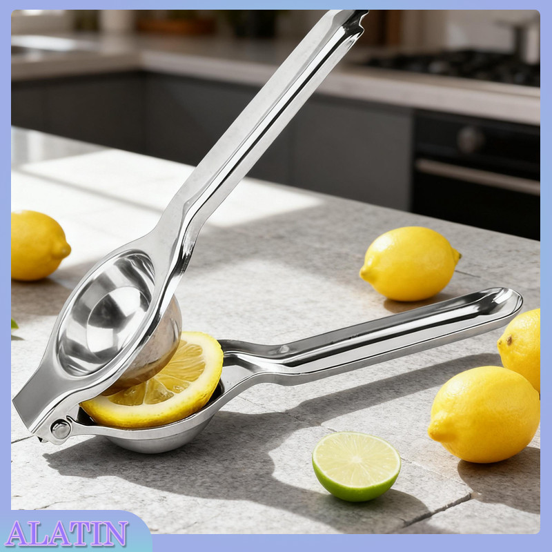 Lemon Stainless Steel Alat Jeruk Peras Lemon Stainless Lemon Squeezer - Stainless Tahan Karat & Pera