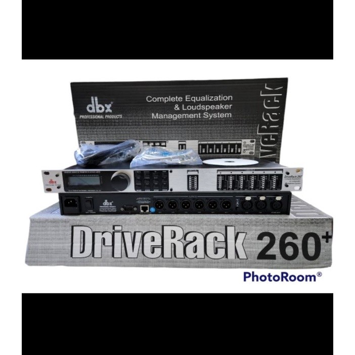 Dbx 260+ 260 plus speaker management drive rack dbx deleay fungsi