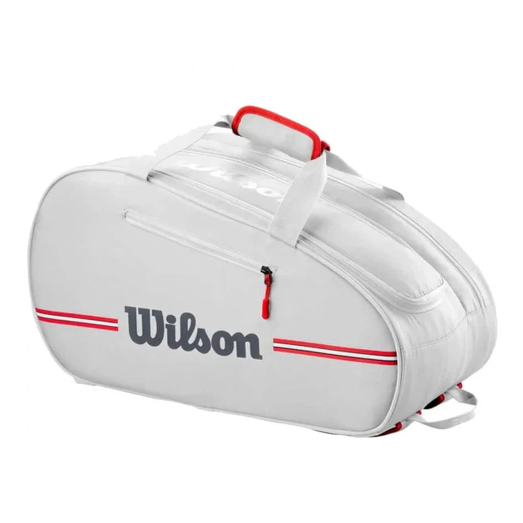 Wilson Team Tas Raket Padel Padel Racket Bag Off White (100% original)