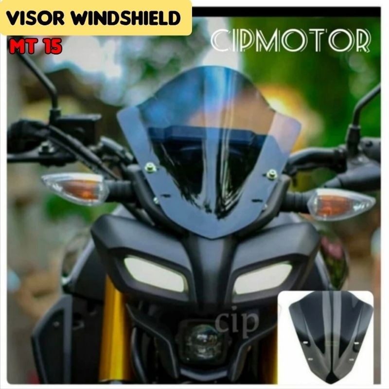 Visor Windshield MT15 MT 15 Smoke Rayben