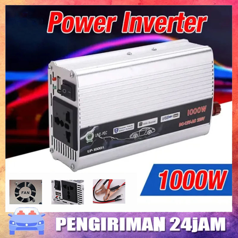 Inverter 1000 Watt Power Inverter DC Ke AC Power Inverter 1000W Inverter DC 12V to AC 220V 500 watt 