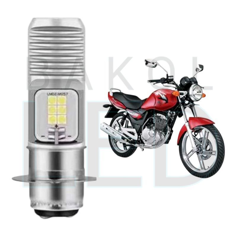 1pcs Lampu depan LED H6 12 Mata Putih terang motor Suzuki Thunder 125 BL