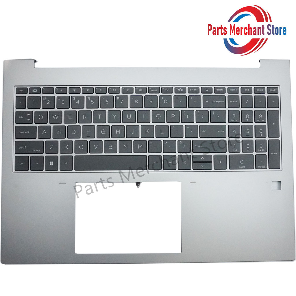 New Palmrest US Keyboard Backlit Gray 16 For HP ZBook Firefly 16 G9 G10 N08122001