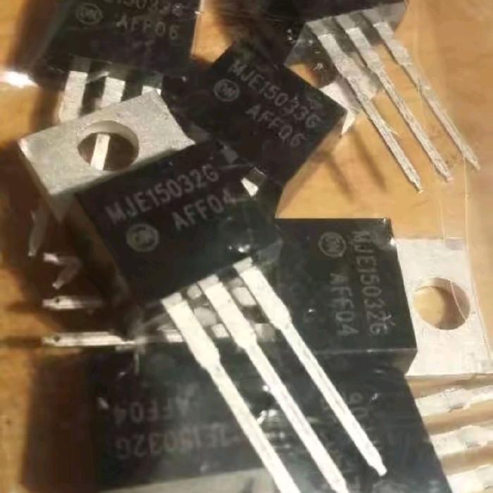 Transistor MJE15032 MJE 15032 dan MJE 15033 MJE15033 original ON Semi sepasang BERKUWALITAS...