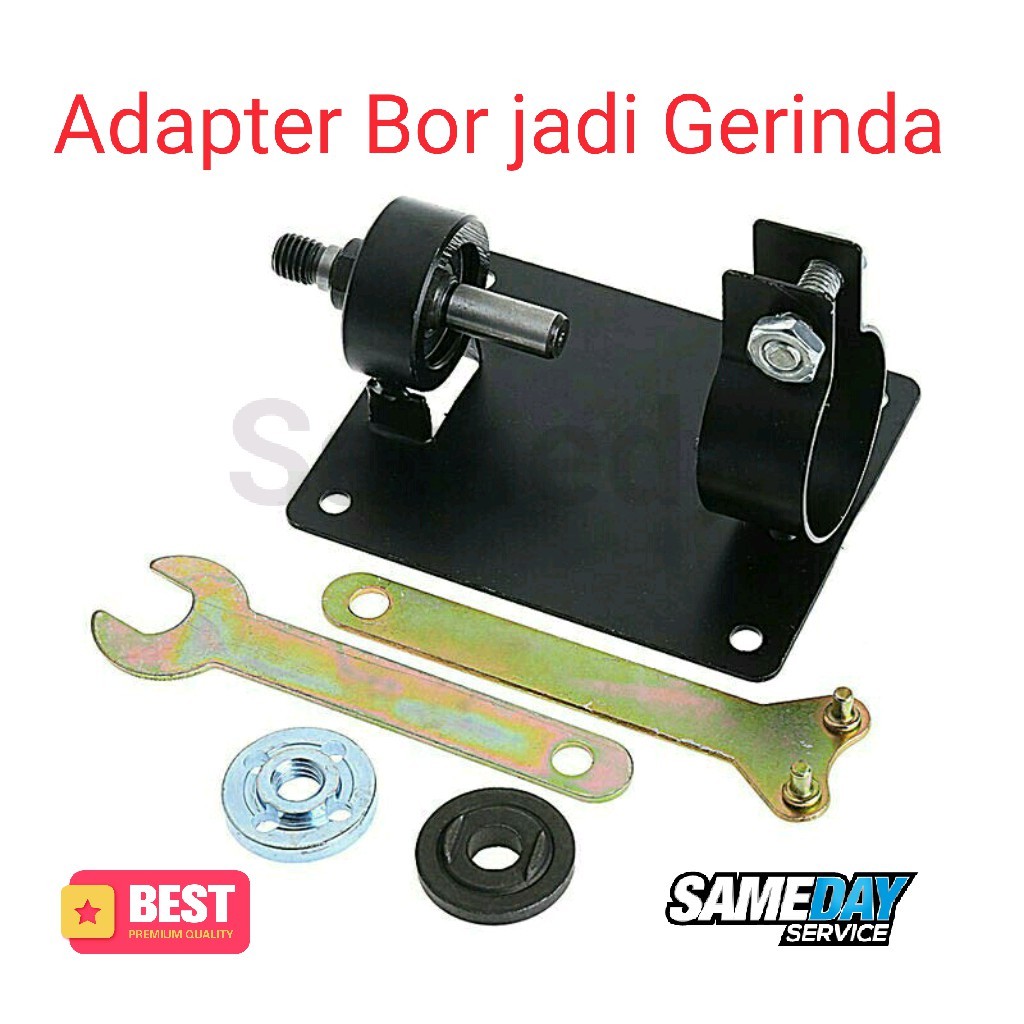 Holder Adapter Bracket Bor Menjadi Gerinda