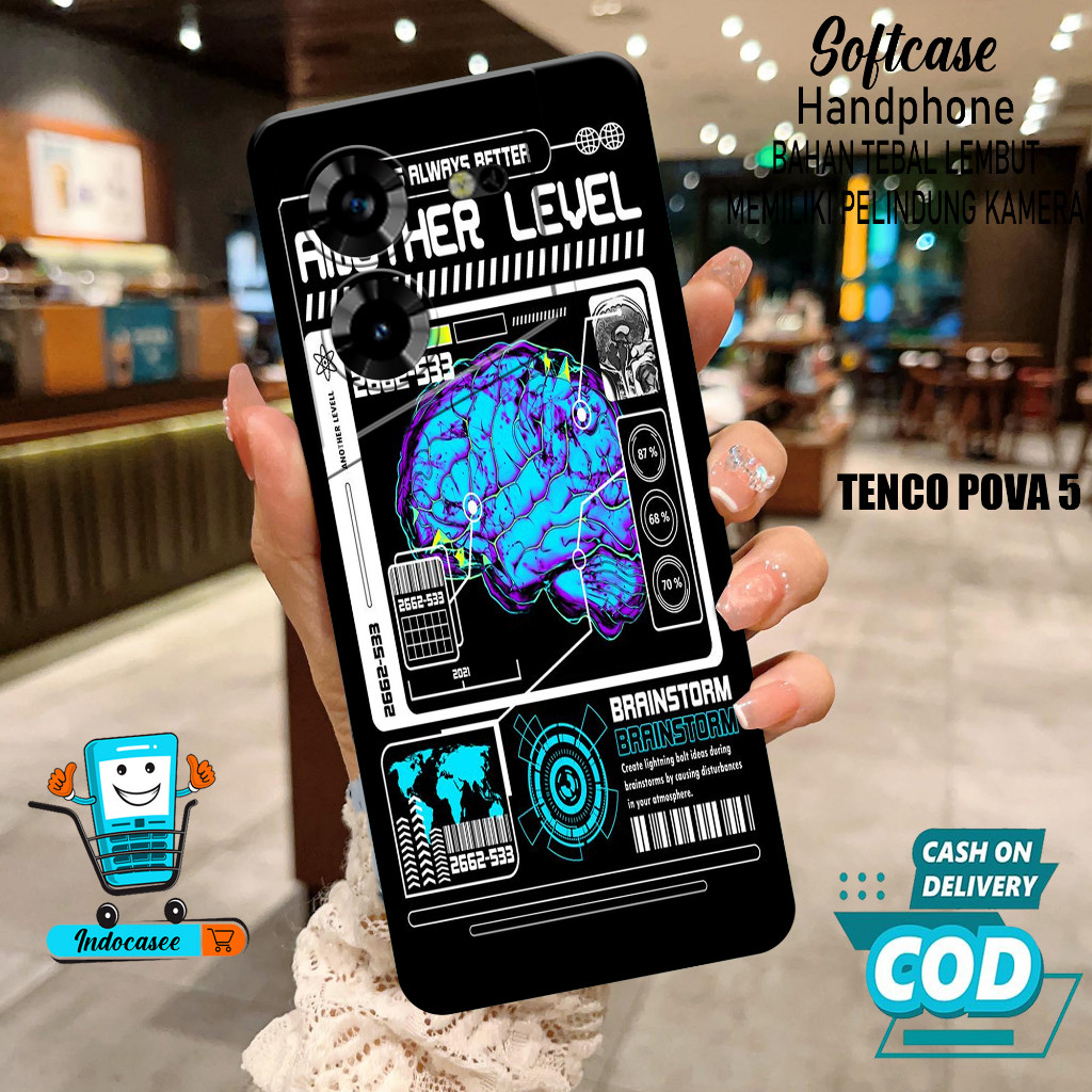 Case Hp TECNO POVA 5 2023 - Softcase TECNO POVA 5 2023 Terbaru - Casing TECNO POVA 5 2023 - Kesing T