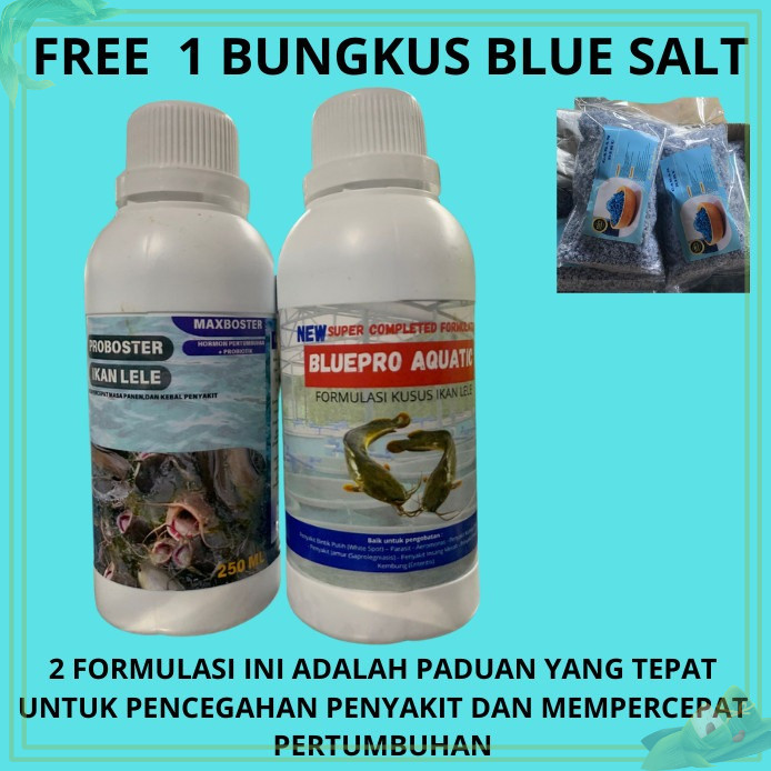 COMBO HEMAT SUPER, BLUEPRO DAN BOSTER LELE FREE BLUE SALT