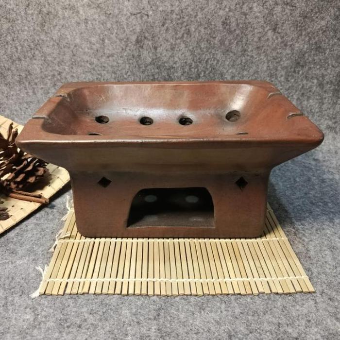 ANGLO Sate Gerabah, Tungku bakaran, Panggangan Sate Tanah Liat ,kecil,sedang,besar,Kitchenware - Tun