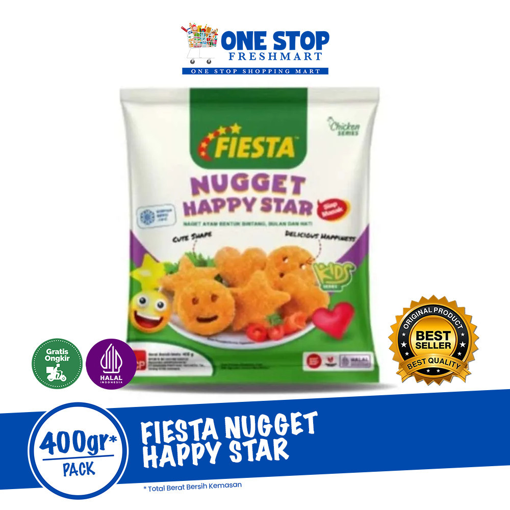 FIESTA NUGGET HAPPY STAR 400GR