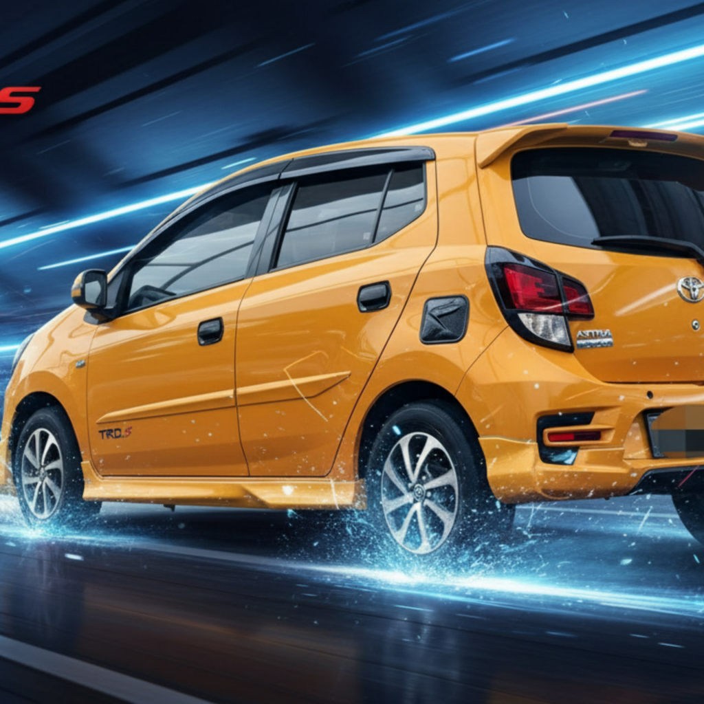 Bodykit AGYA TRD 1.2 Belakang Dan Side Skirt Duraflex