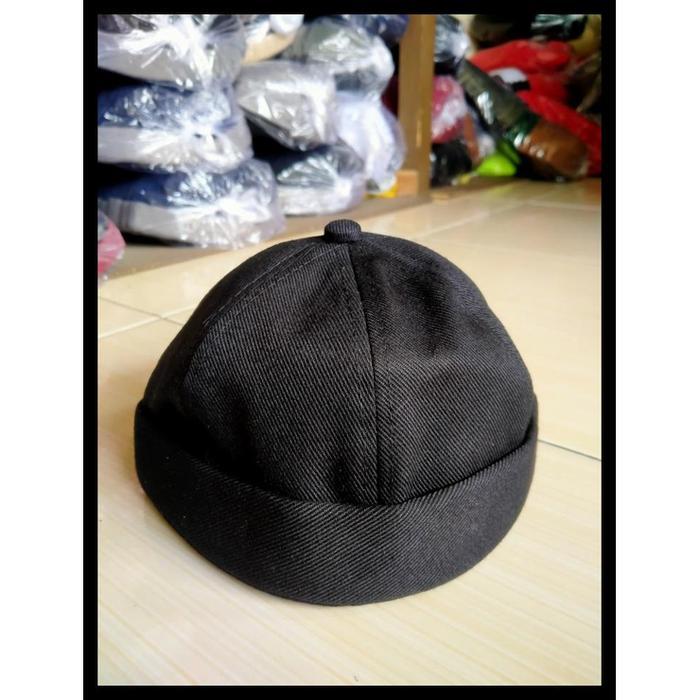 Topi Peci Miki Hat Anak Peci Uas Laki Laki Usia 2-8 Tahun Termurah Cod - Hitam
